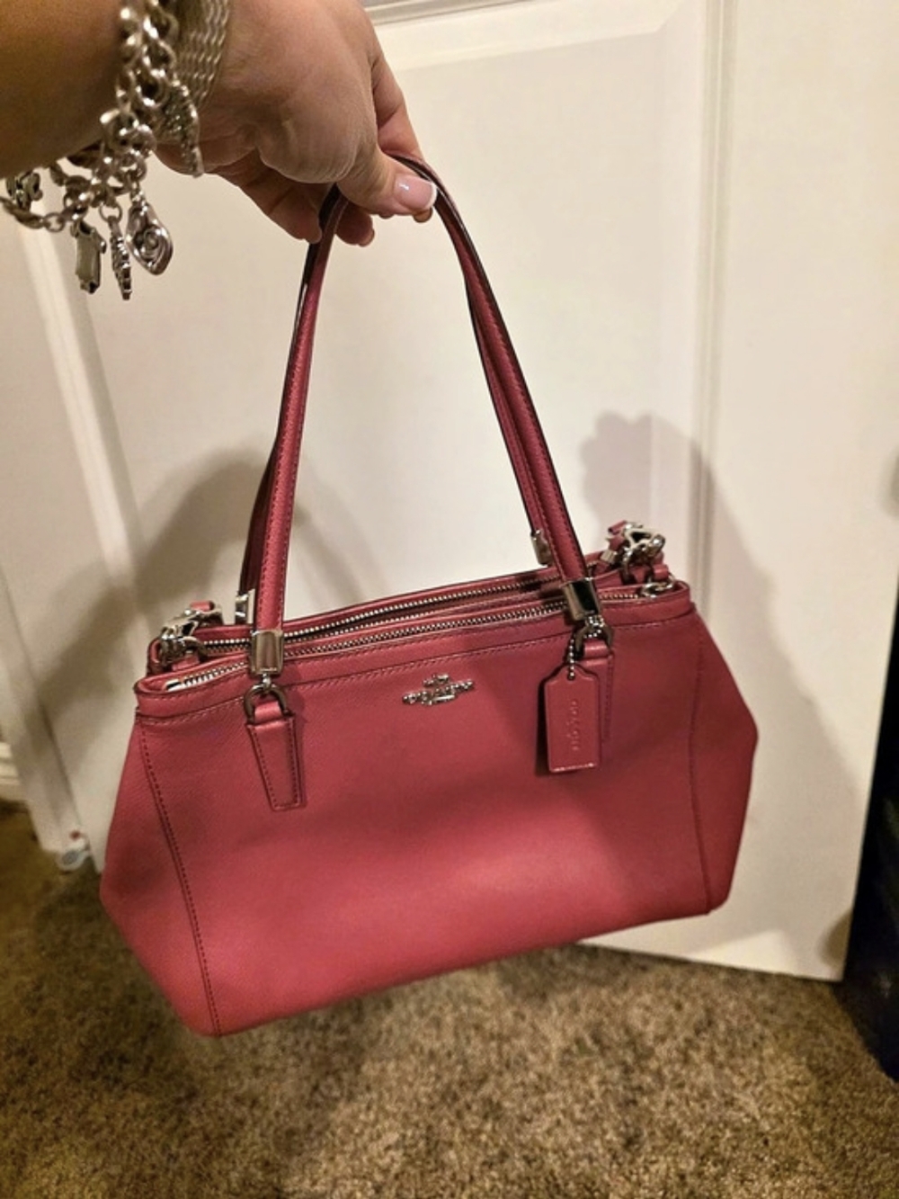 Coach Lexy Shoulder Bag Satchel in Pink
